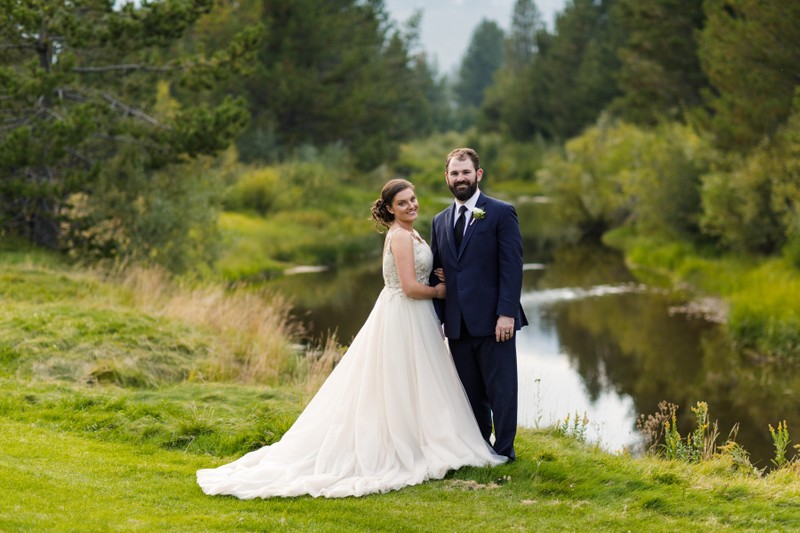 Lake Tahoe Golf Course Wedding Photos 