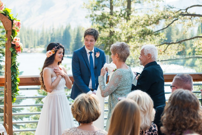Sugar Bowl Lake Mary Wedding Ceremony Pictures 