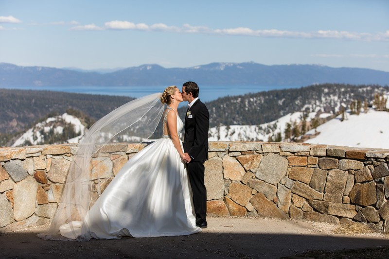 Palisades Tahoe High Camp Wedding Photographers