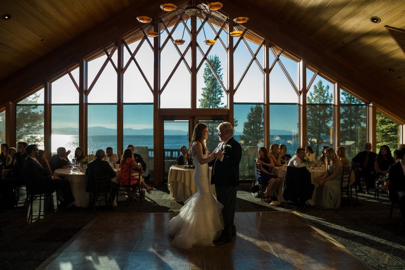 Edgewood Tahoe Wedding Reception Photos 