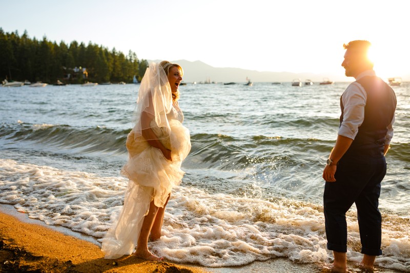 Zephyr Cove Resort Elopement Photography