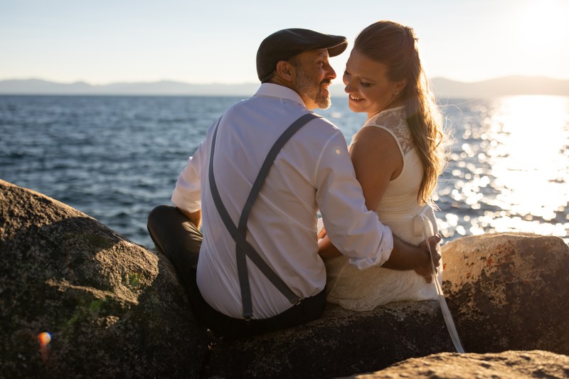 Sand Harbor Wedding Photographer