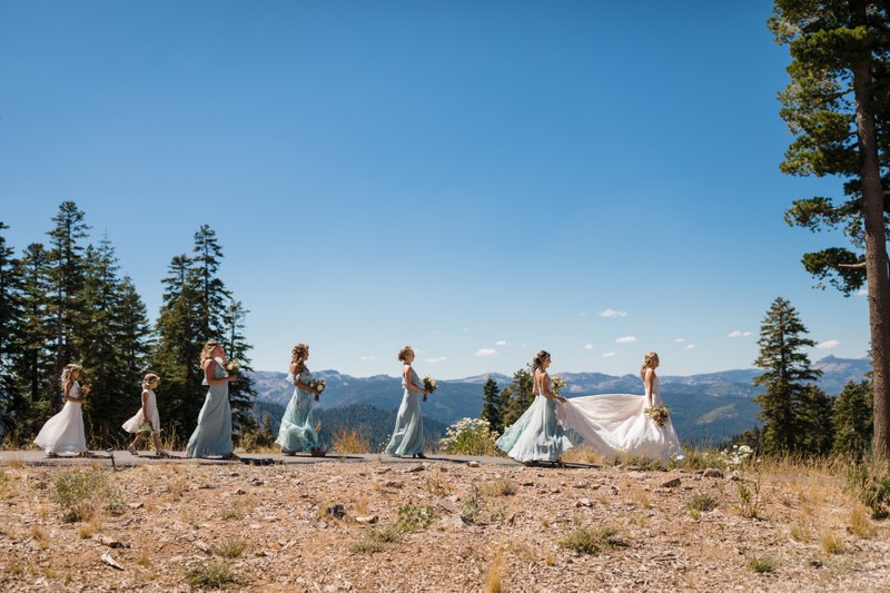 Zephyr Lodge Wedding Bridal Party Photography