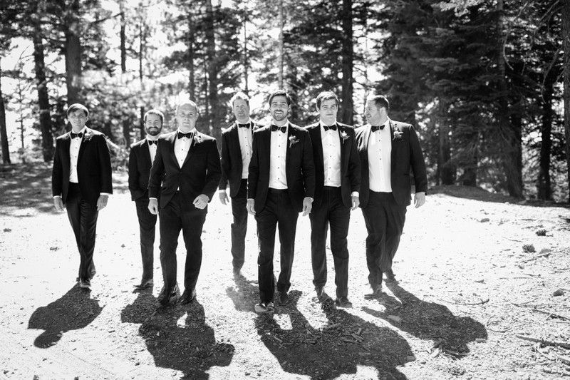 Zephyr Lodge Wedding Groomsmen Photos