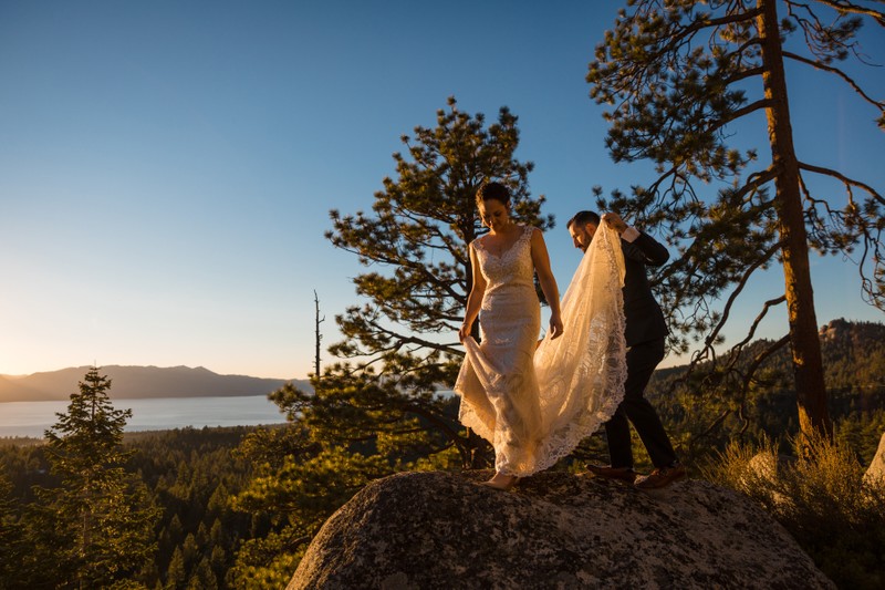South Lake Tahoe Elopement Photography