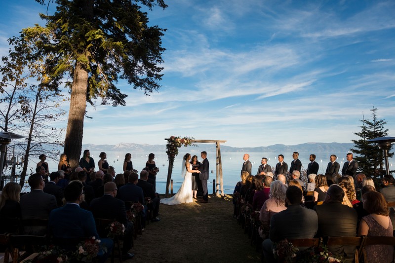 West Shore Cafe Wedding Ceremony