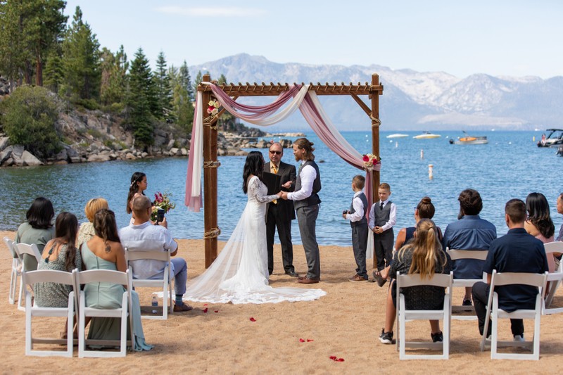 Lake Tahoe Micro Wedding Ceremony