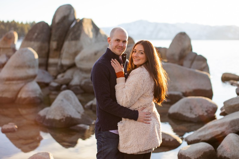 Classic Lake Tahoe Engagement Photos