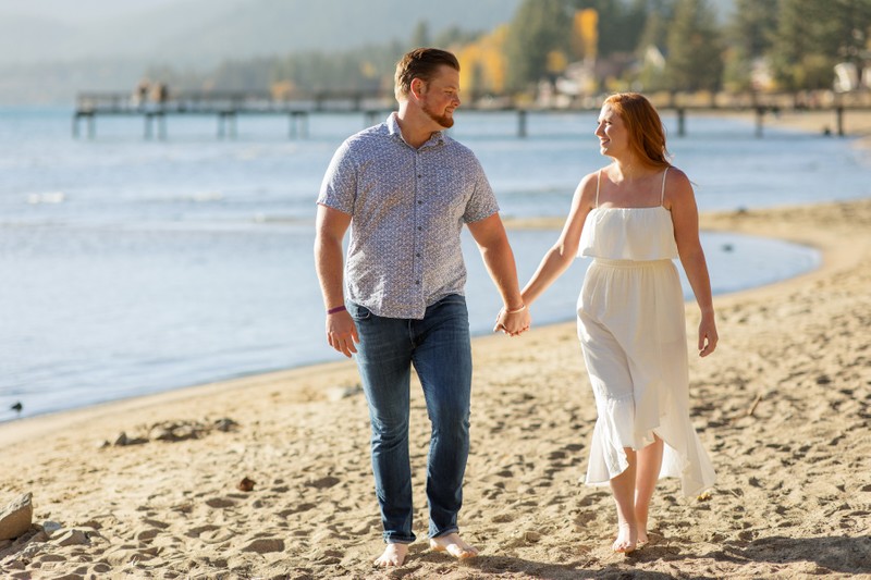 Kings Beach Engagement Photography