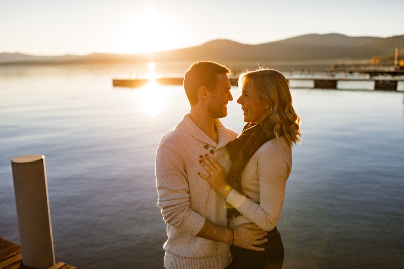 Lake Tahoe Engagement Photographer 
