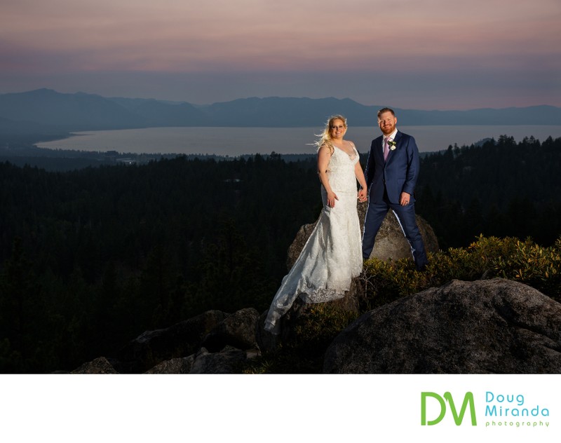 Tahoe Blue Estate Wedding Photo