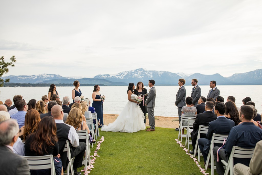 Edgewood Tahoe Wedding Ceremony Photos South Room