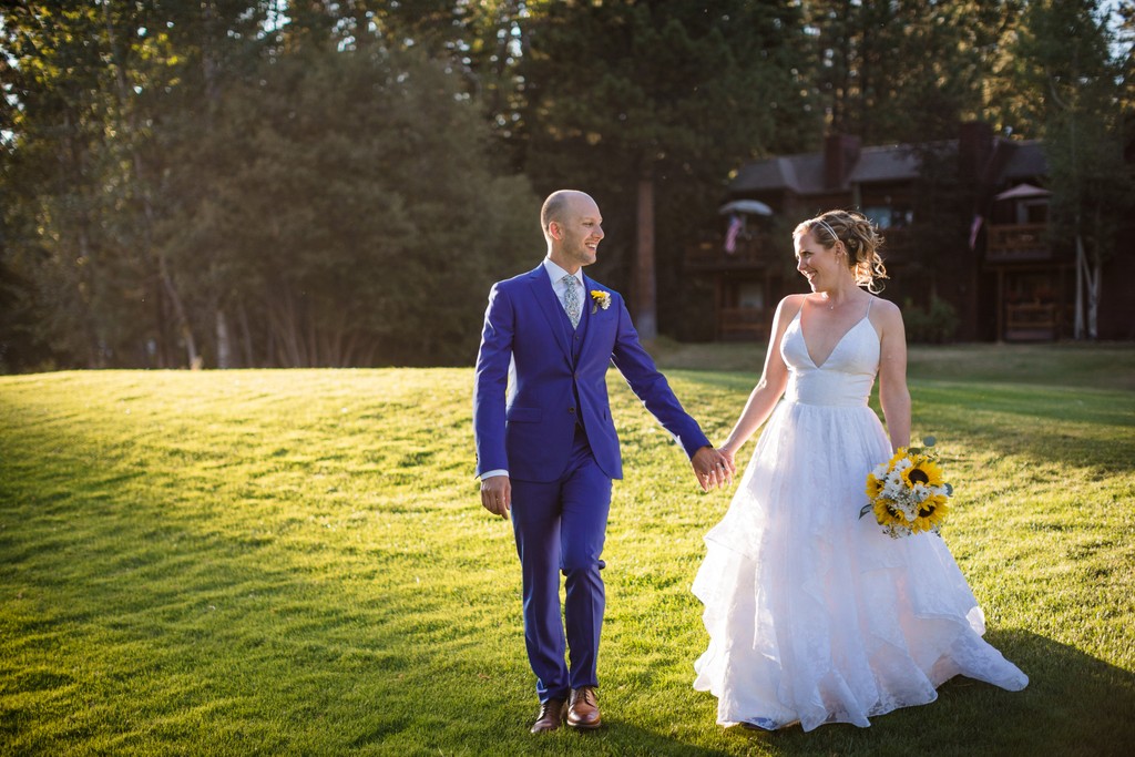 Chateau at Incline Village Wedding Sunset Photography