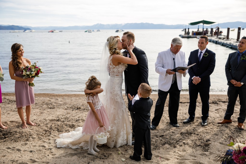 Hyatt Lake Tahoe Wedding Ceremony Photos