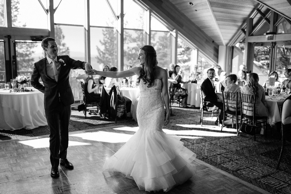 Edgewood Tahoe Wedding Reception Photography