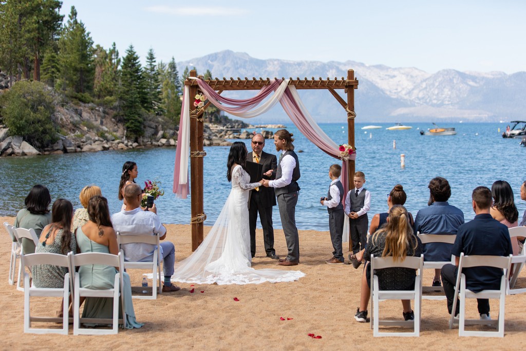 Lake Tahoe Micro Wedding Ceremony