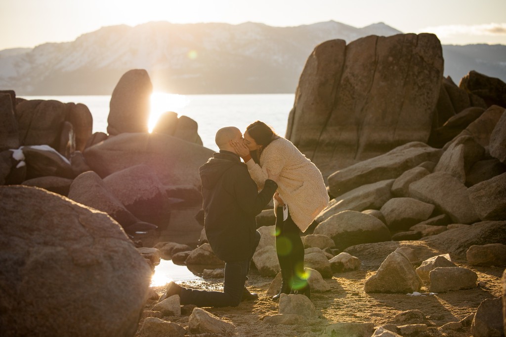Lake Tahoe Proposal Photo