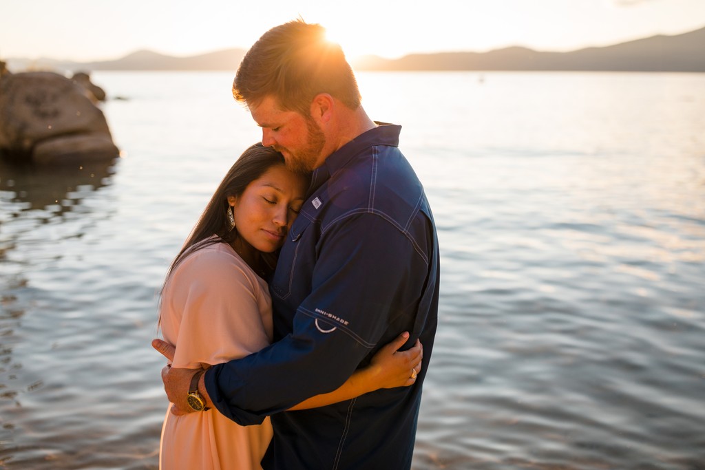 Sand Harbor State Park Engagement Pictures