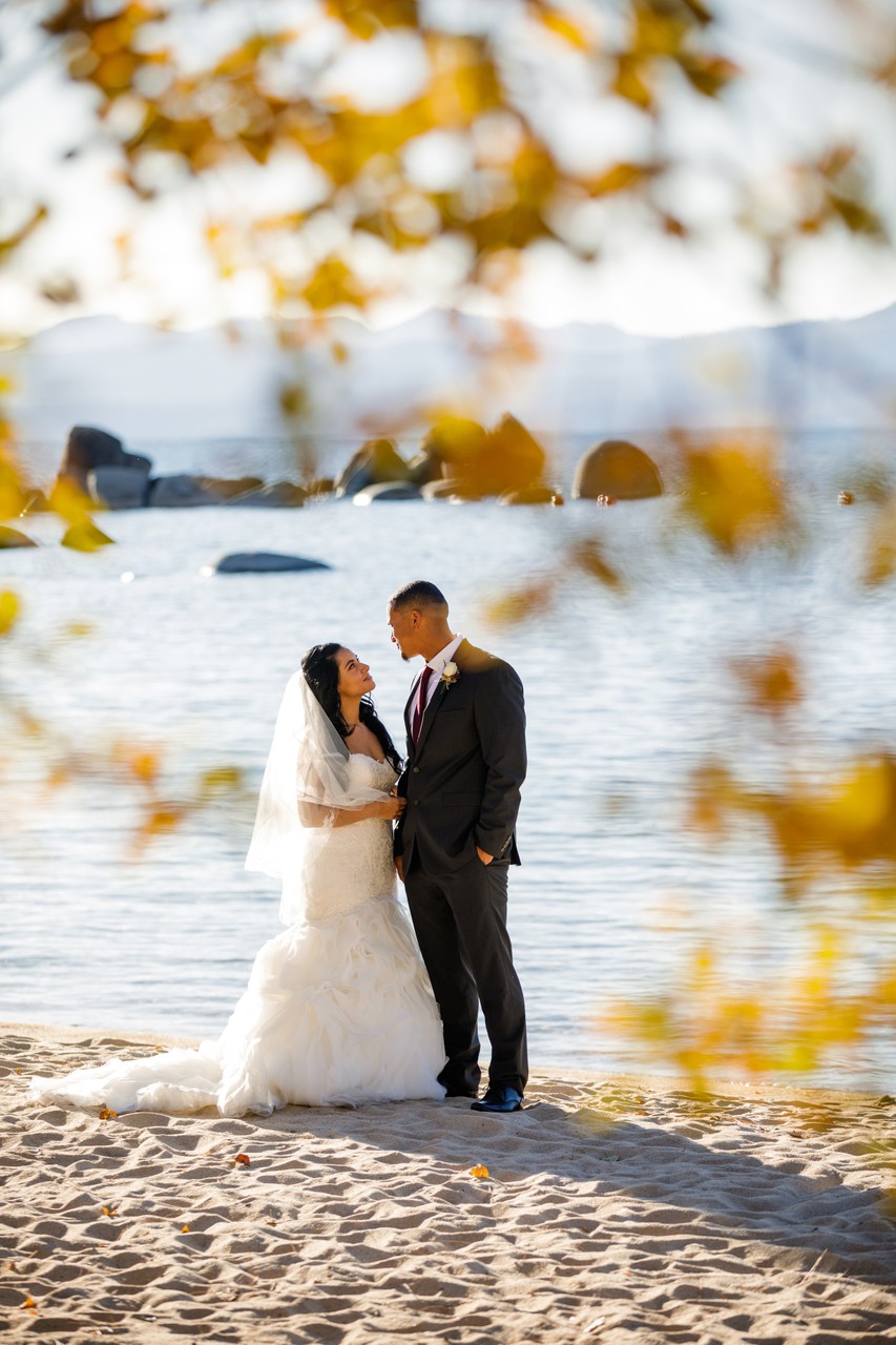 Fall Wedding Photos Incline Village North Lake Tahoe