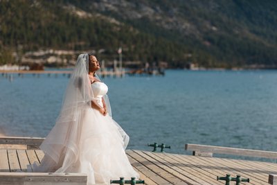 Hyatt Regency Lake Tahoe Bridal Wedding Photos