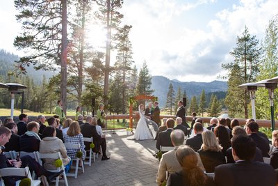 Resort at Squaw Creek Wedding Ceremony Photography