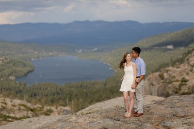 Donner Pass Engagement Photography 