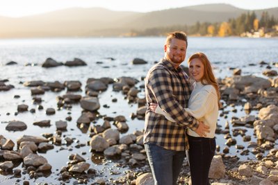 North Lake Tahoe Engagement Pictures 