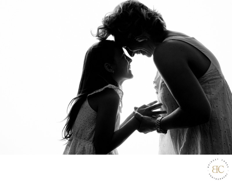 Award-Winning Mother and Daughter Silhouette