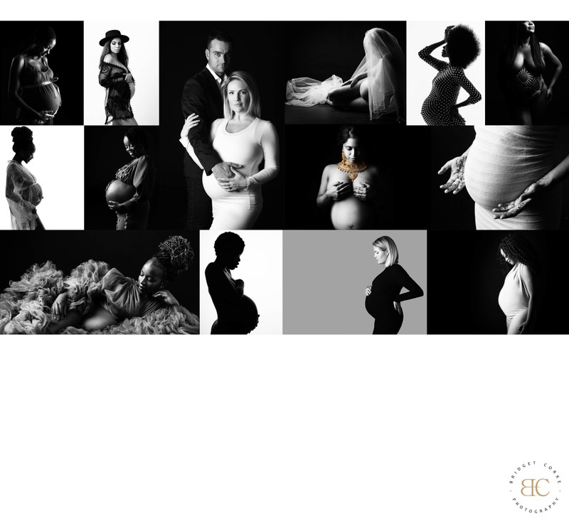 Stunning Silhouettes: Maternity Elegance