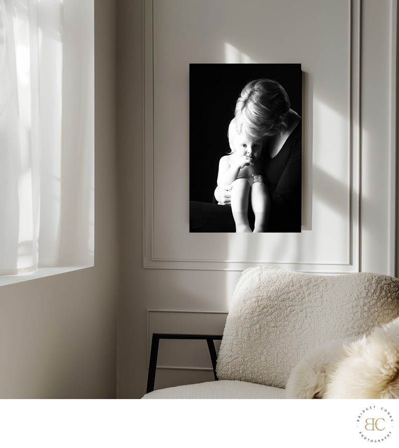 Floating Glass Portrait