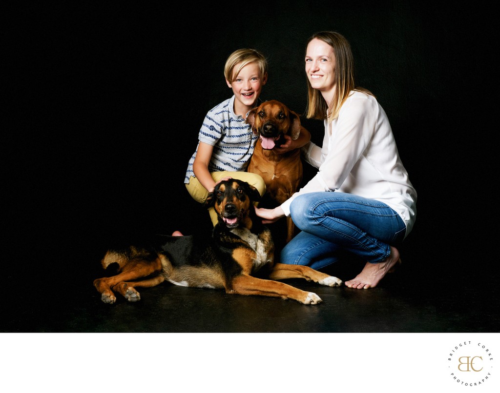 Family Dog Photoshoot