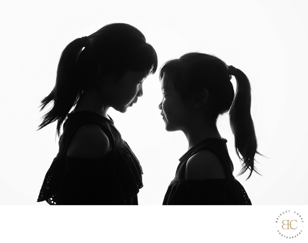Sisters Silhouette