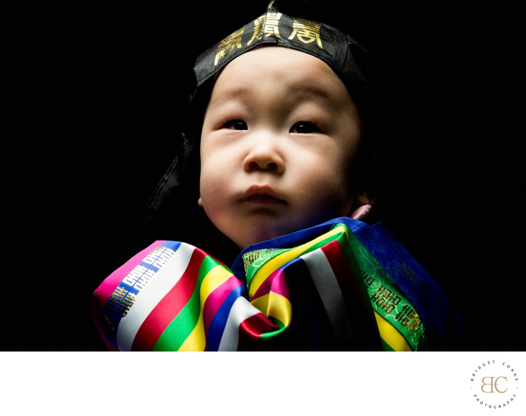 Cultural Pride: Baby in Traditional Attire