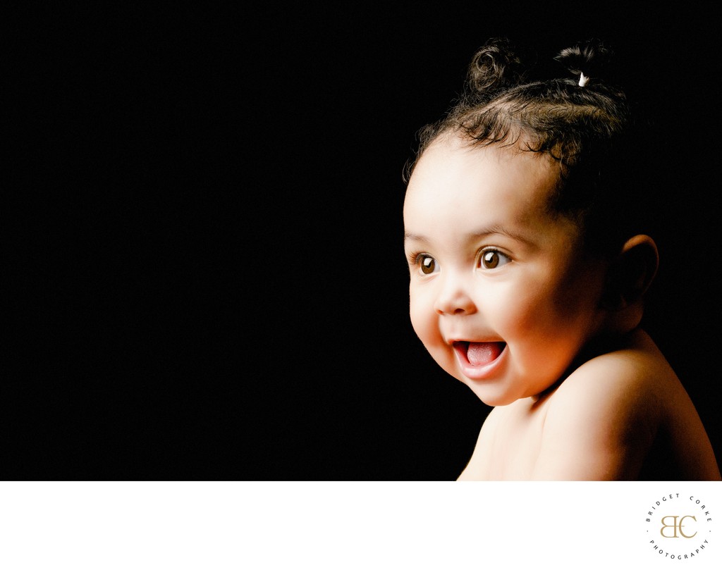 Award-Winning Portrait: Joyful Baby Glow