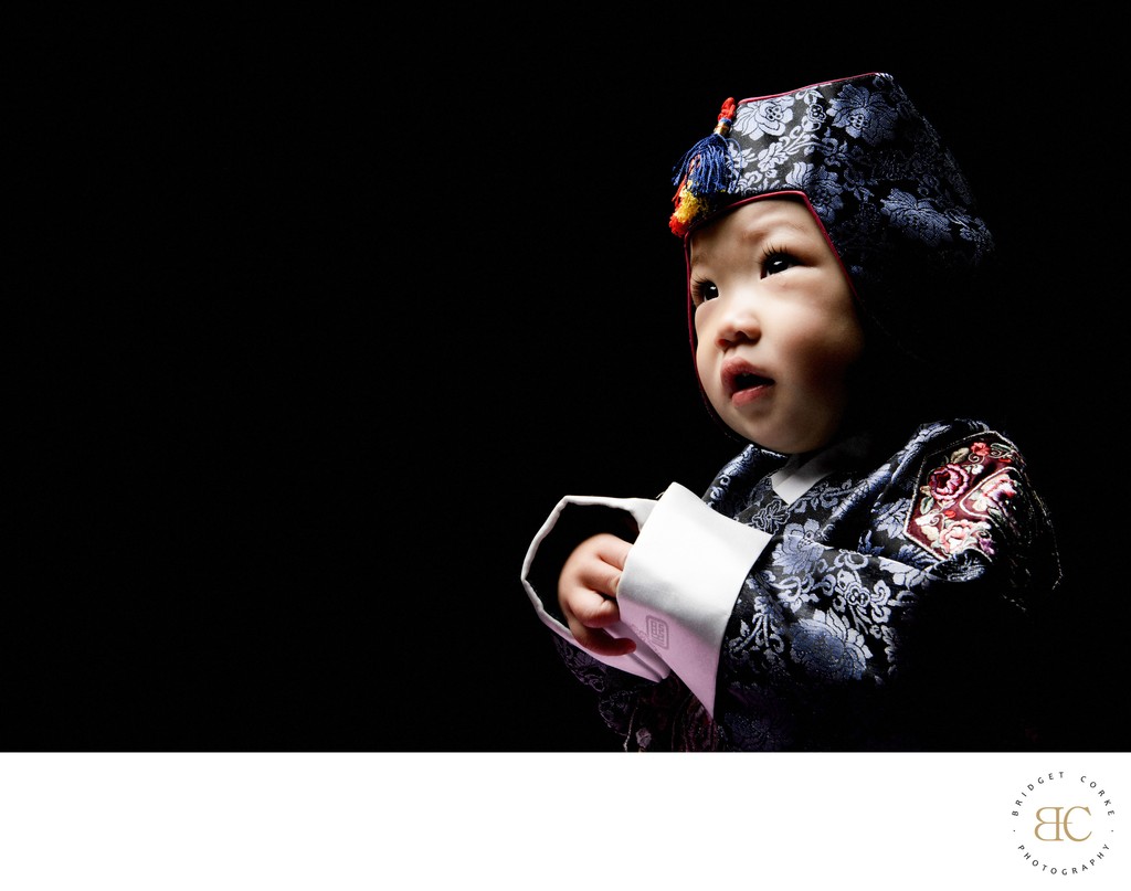 Award-Winning Portrait: Baby in Traditional Attire