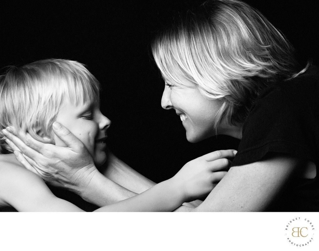 Johannesburg Mother Son Portrait – Face-to-Face Connection