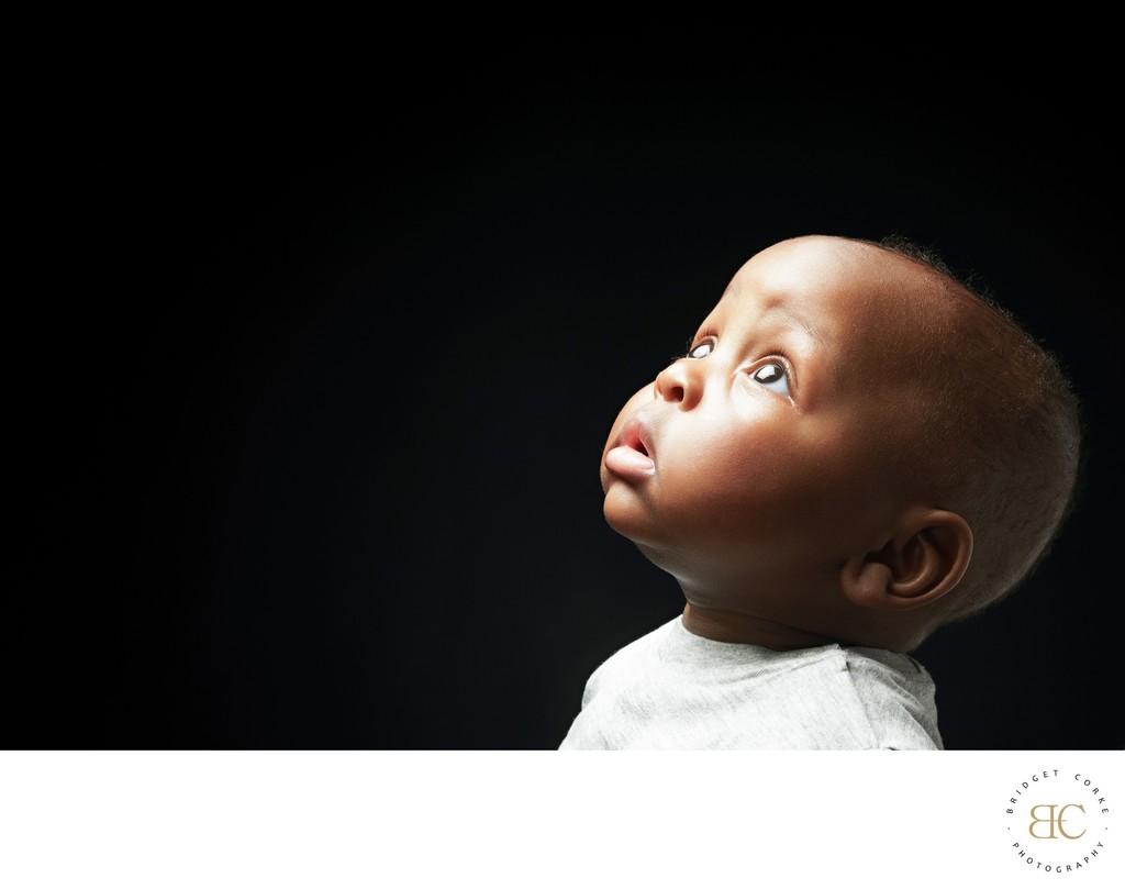 Baby profile portrait in Johannesburg
