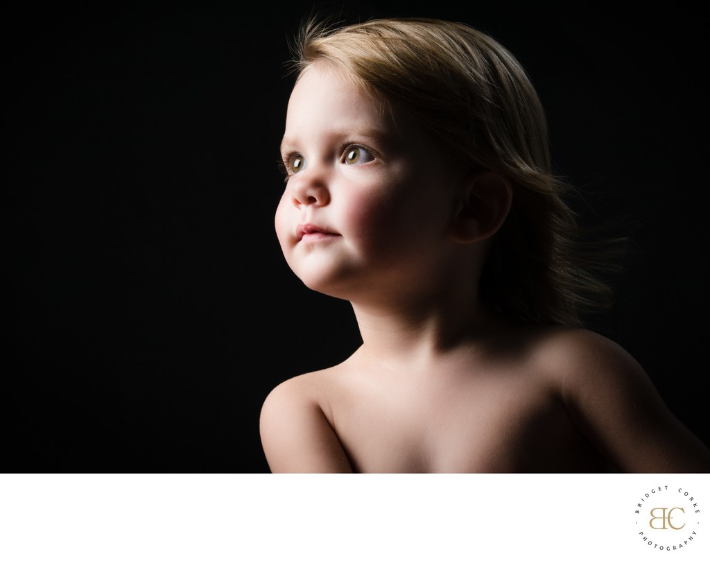 Child portrait in Johannesburg | soft side light