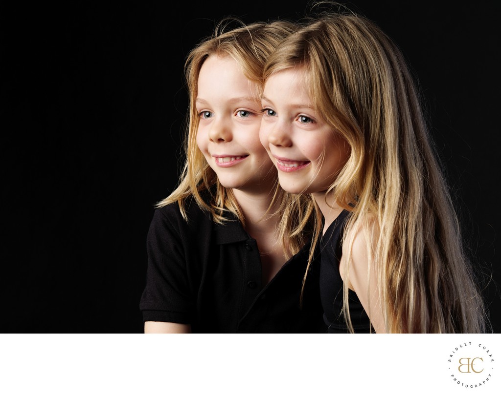 Sibling portrait in Johannesburg | soft closeness