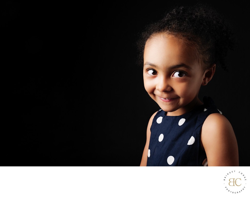 Child portrait in Johannesburg | polka-dot grace