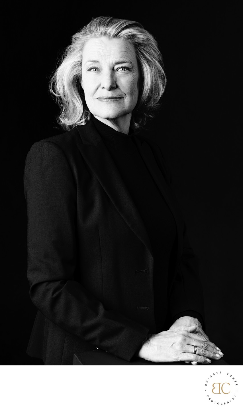 Timeless Black-and-White Executive Portrait