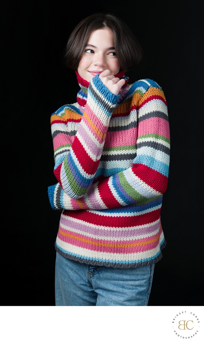 Playful Charm in Colourful Knit