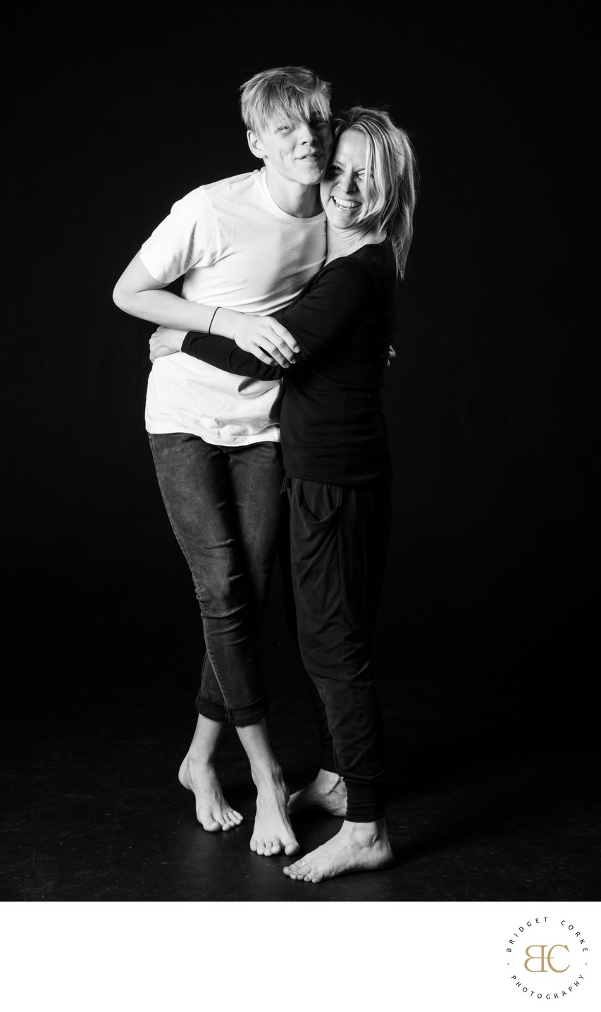 Johannesburg Mother Son Portrait – Playful Connection