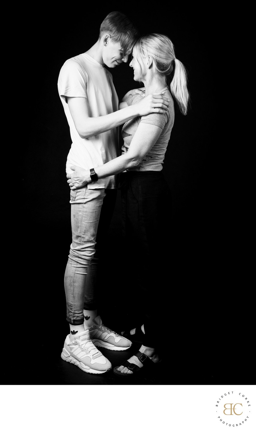 Johannesburg Mother Son Portrait – Gentle Embrace
