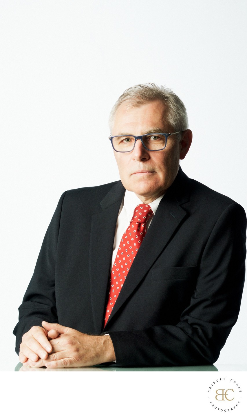 Executive headshot in Johannesburg studio