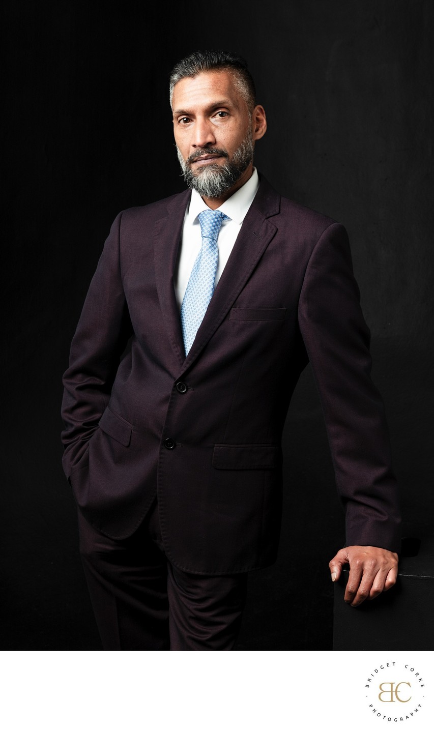 Senior corporate executive portrait Johannesburg