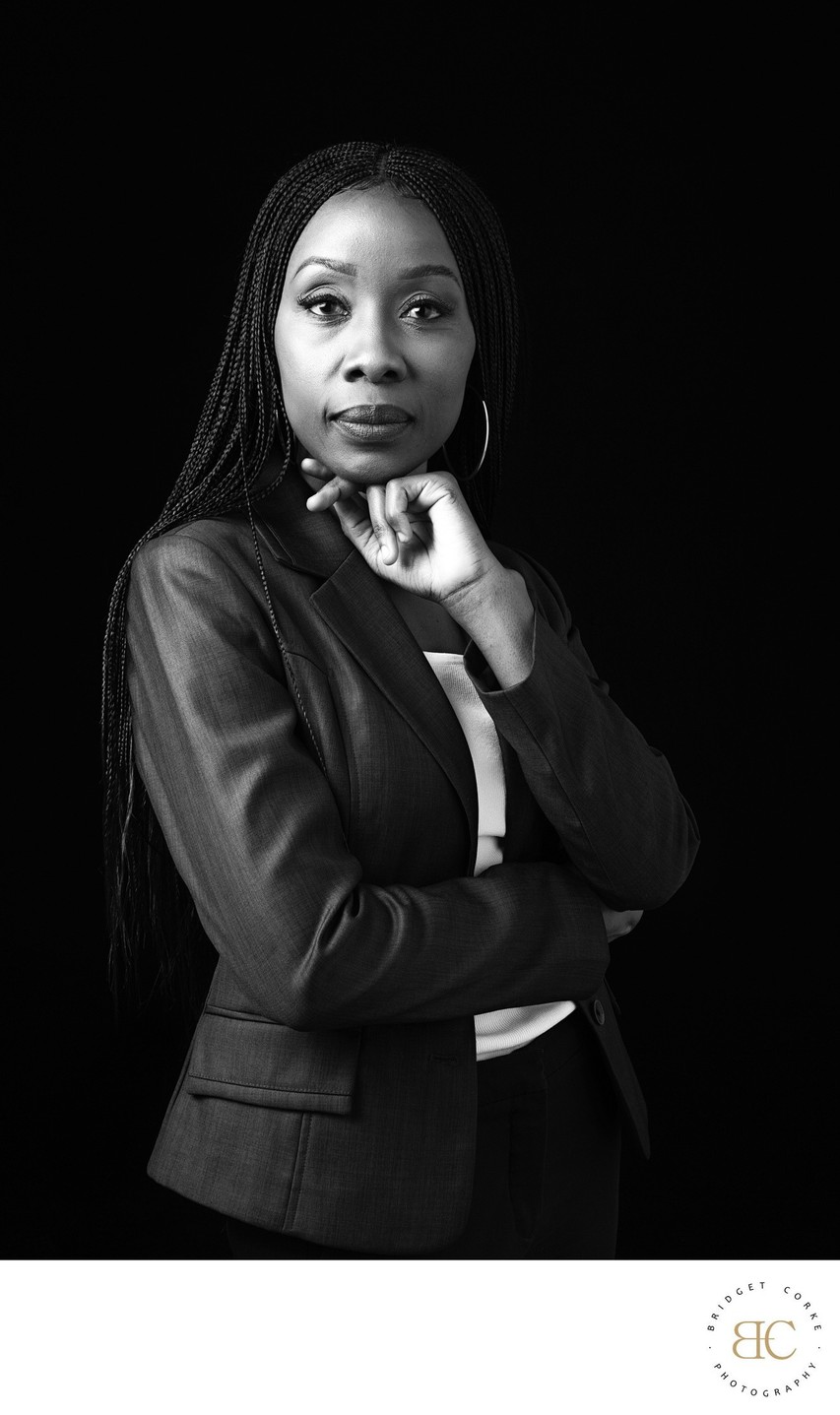 Professional businesswoman portrait Johannesburg