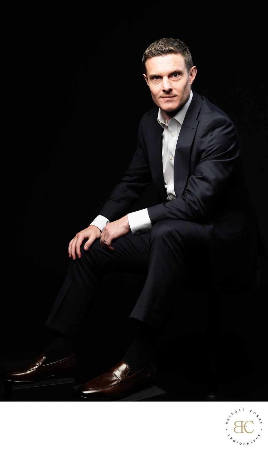 Young executive portrait Johannesburg