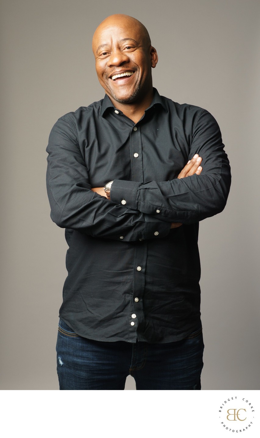 Entrepreneur leadership portrait Johannesburg