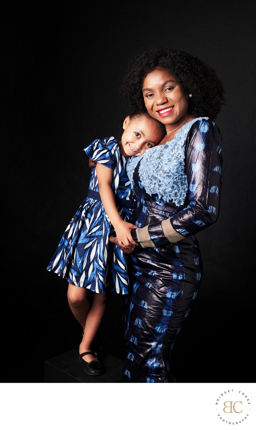 Mother and daughter dressed for legacy